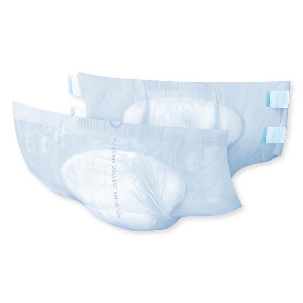 Adult Diapers with Tabs, Medium, 12 Count S872969