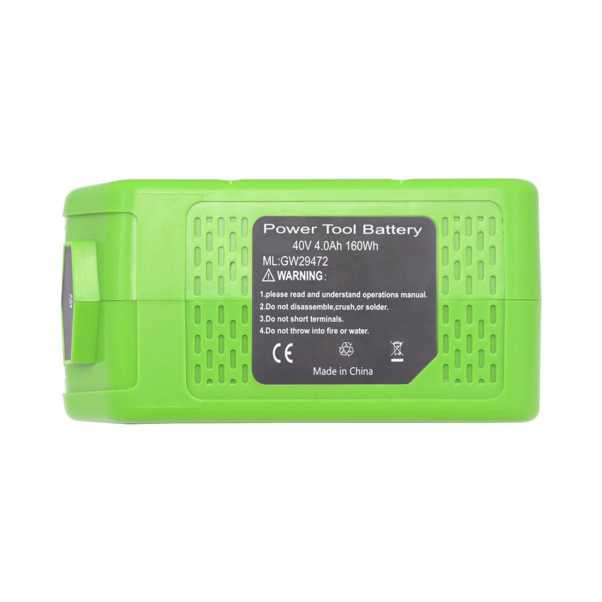 40V 4.0Ah Battery Replacement for Cordless Power Tools Z5096