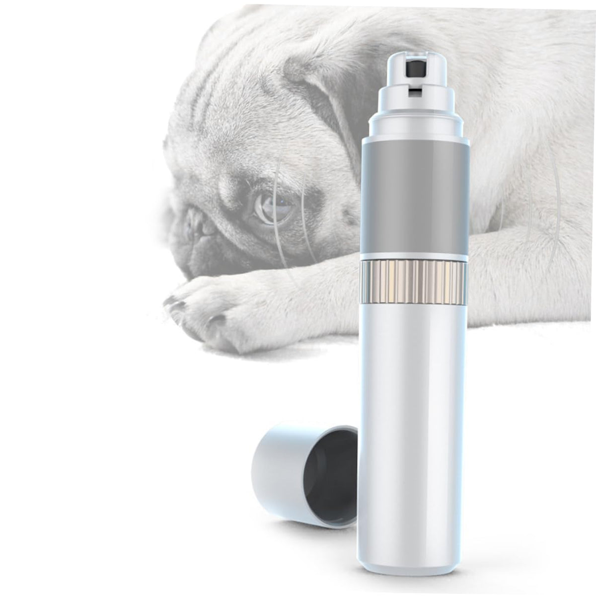 Cat Nail Clipper Electric Grinder USB Rechargeable White H85771