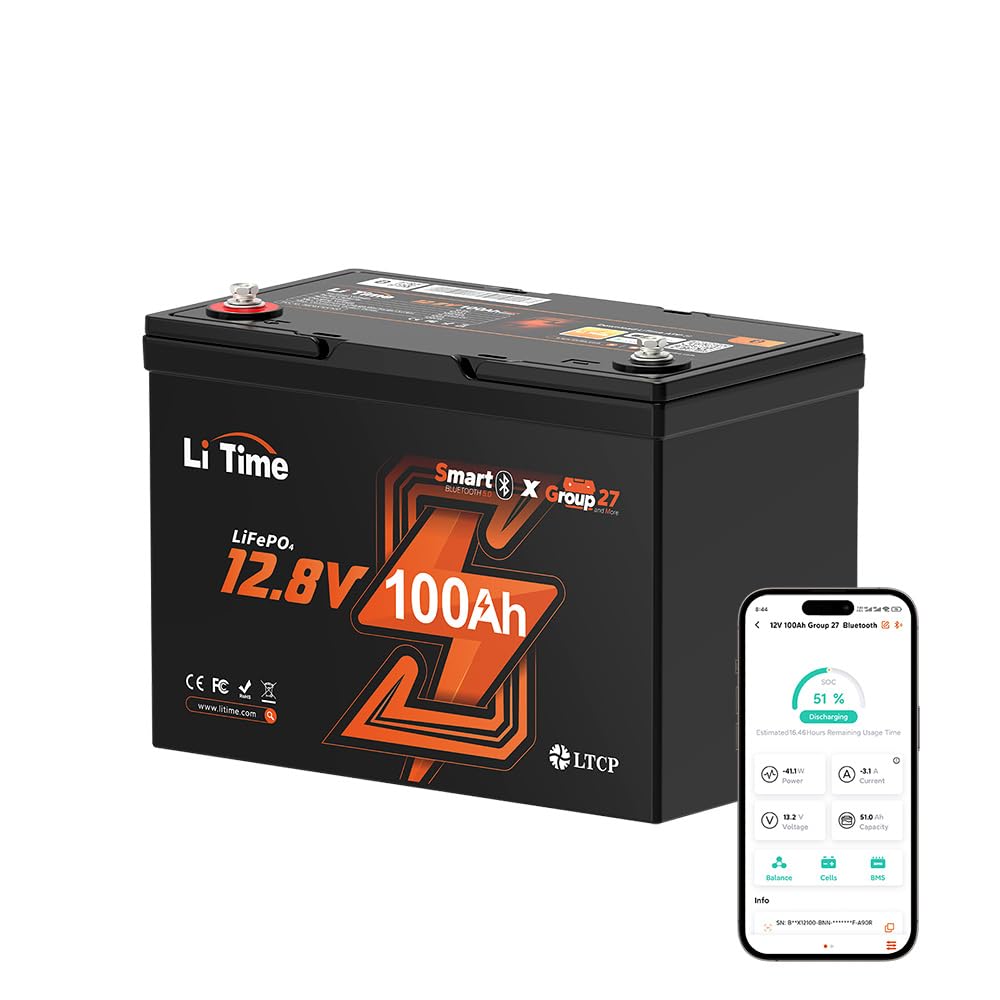 12V 100Ah LiFePO4 Battery V7448
