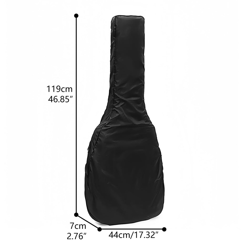 Black Waterproof Electric Guitar Bag Rain Cover Y83343