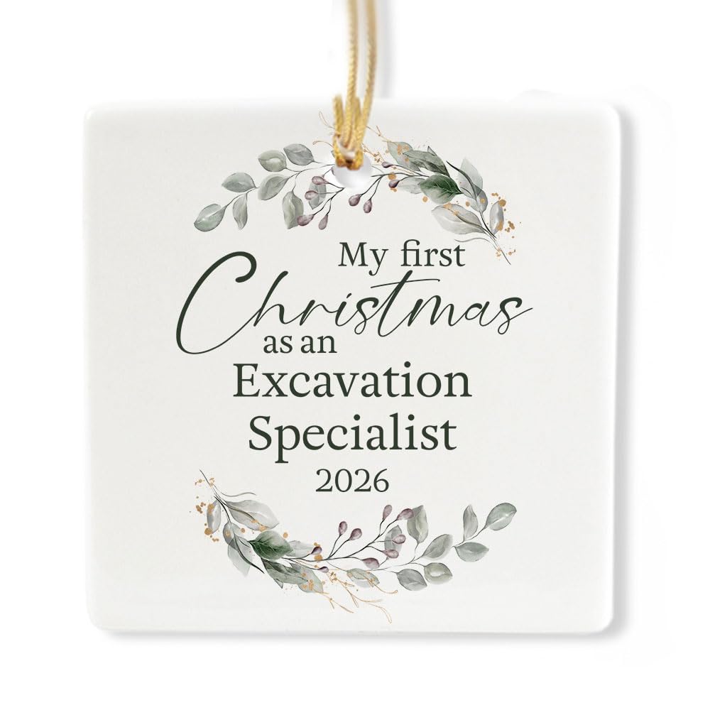 Ceramic 3-inch Square Ornament H94993