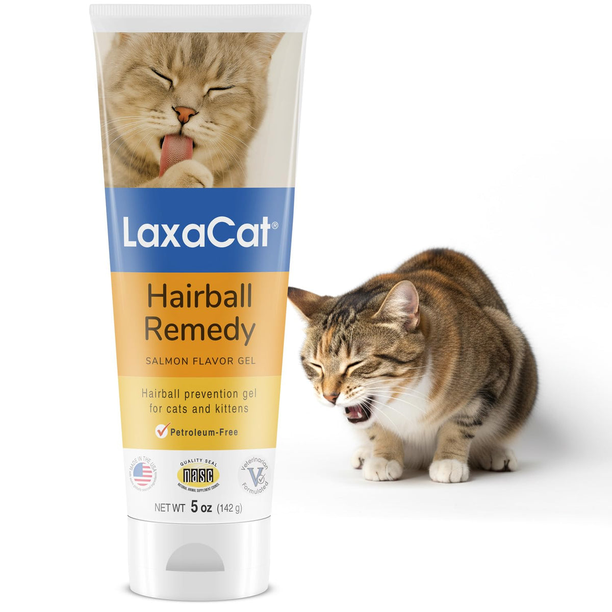 5 oz Petroleum Free Cat Hairball Gel J8317