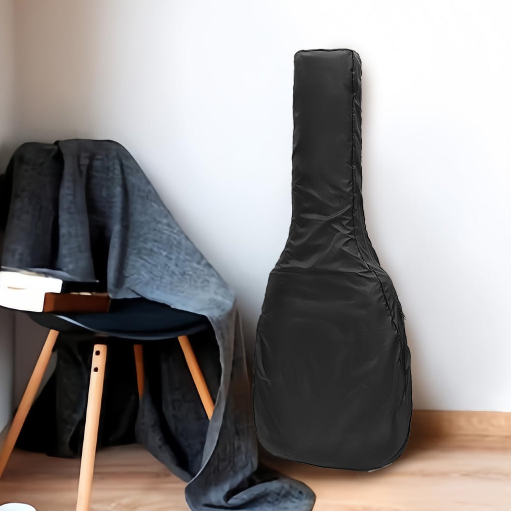 Black Waterproof Electric Guitar Bag Rain Cover Y83343