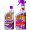 Wood Floor Restorer and Polish with High Gloss Finish 32oz and PH Balanced Floor Cleaner L515407