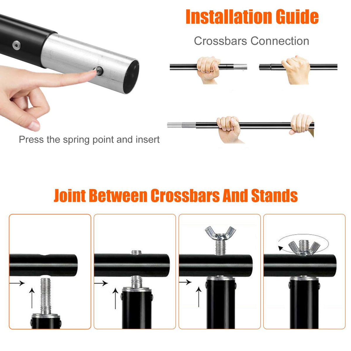 6.5x10FT Portable Backdrop Stand Kit with 4 Steel Clamps Carrying Bag S36848