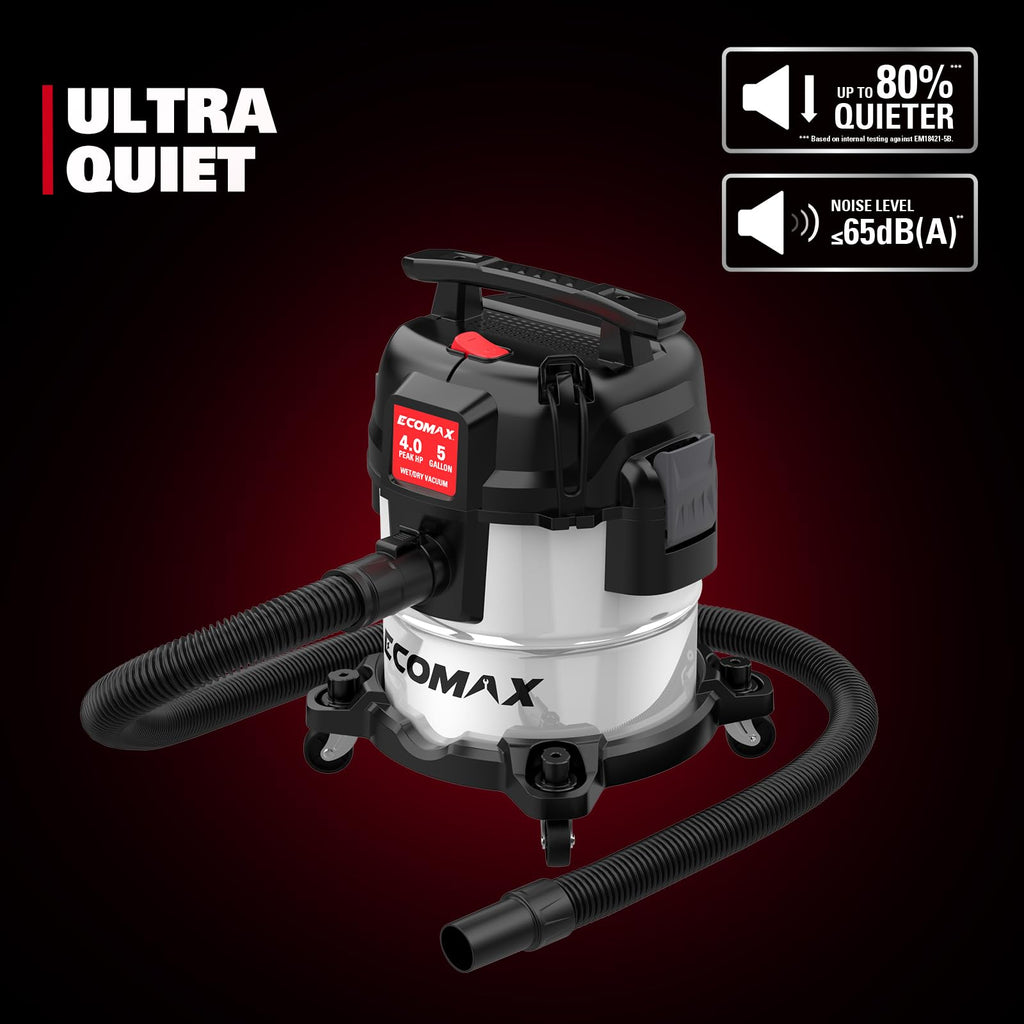 5 Gallon Stainless Steel Wet and Dry Shop Vacuum C149