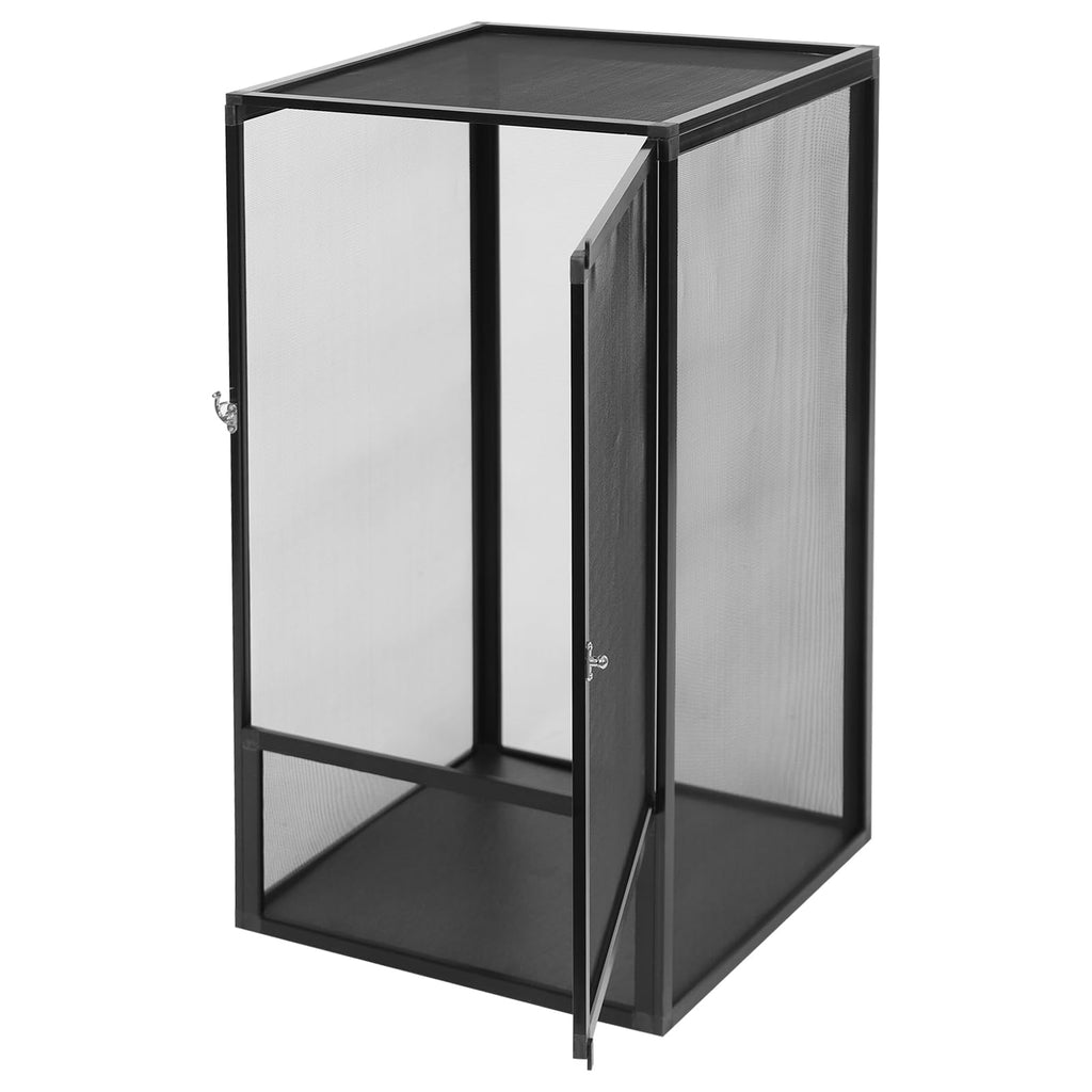 17.72" L×17.72" W×31.50" H Reptile Enclosure with Escape-Proof Lock M6333