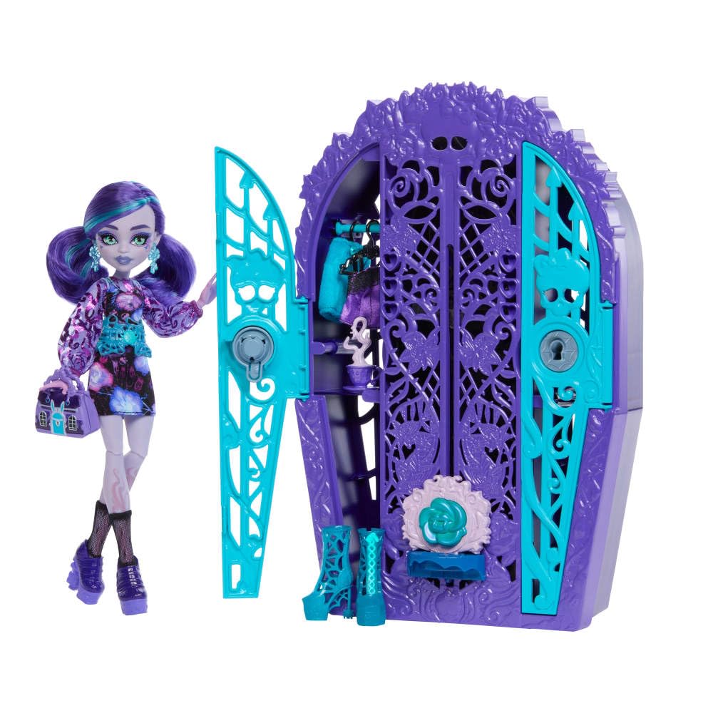 Doll & Accessories Set with Closet N5812