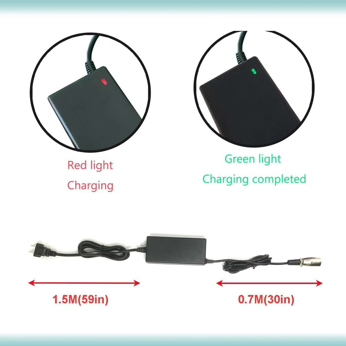 29.4V 2A 3 Pin XLR Charger B67561