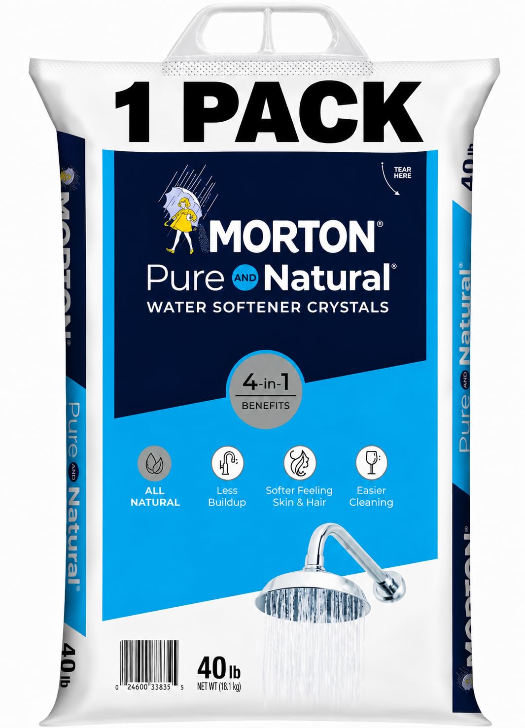 Water Softener Salt Crystals 40 pounds E890396