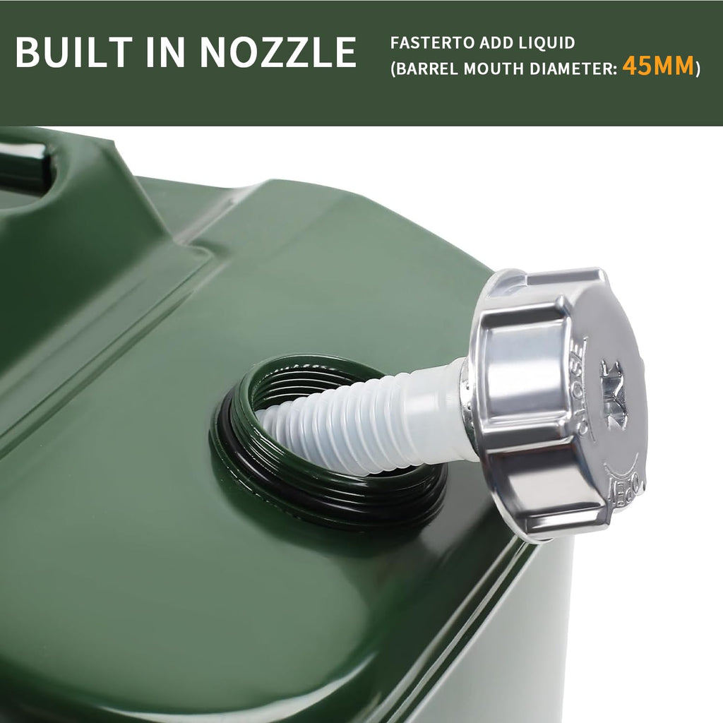 5 Gallon Metal Watering Can with Removable Spout R57044
