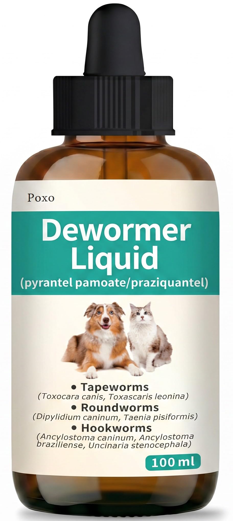 Broad Spectrum Dewormer Liquid for Cats and Dogs 100 mL D352
