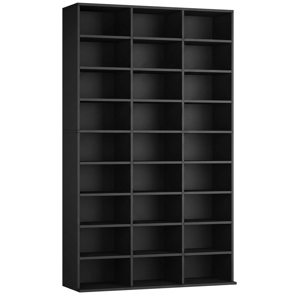 75'' H Black 27 Cube Bookshelf P71853