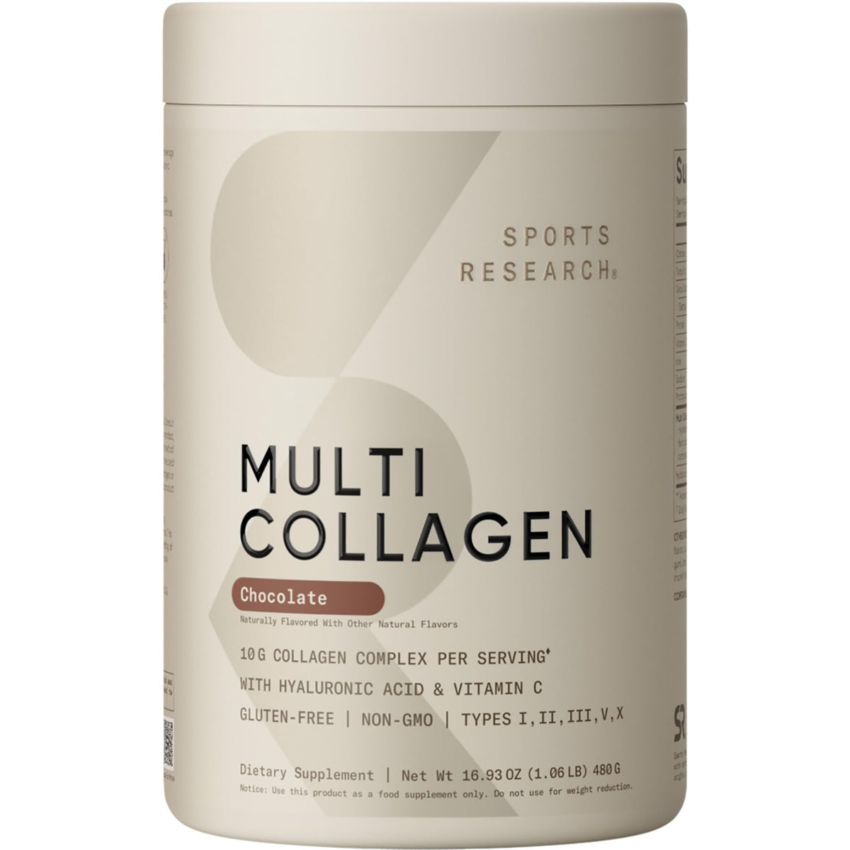 Chocolate Multi Collagen Protein Powder L6356