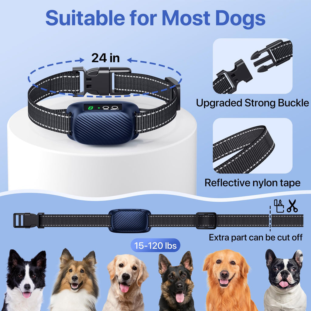 Automatic Waterproof Rechargeable Dog Bark Collar L213249
