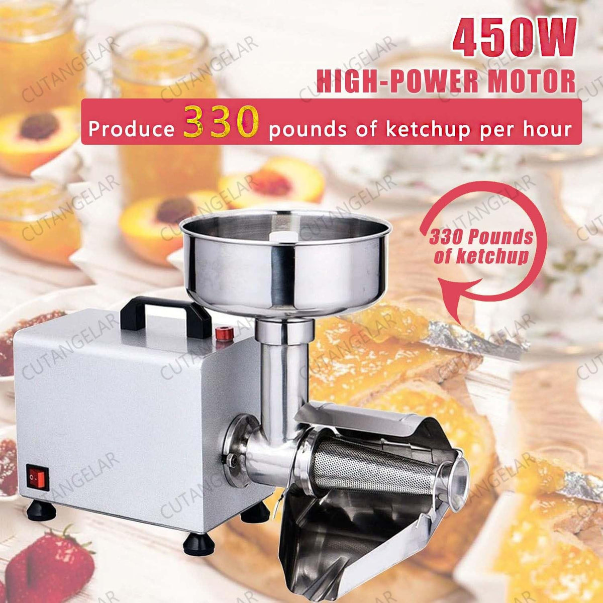 450W Food Grade Stainless Steel Ketchup Maker X906594