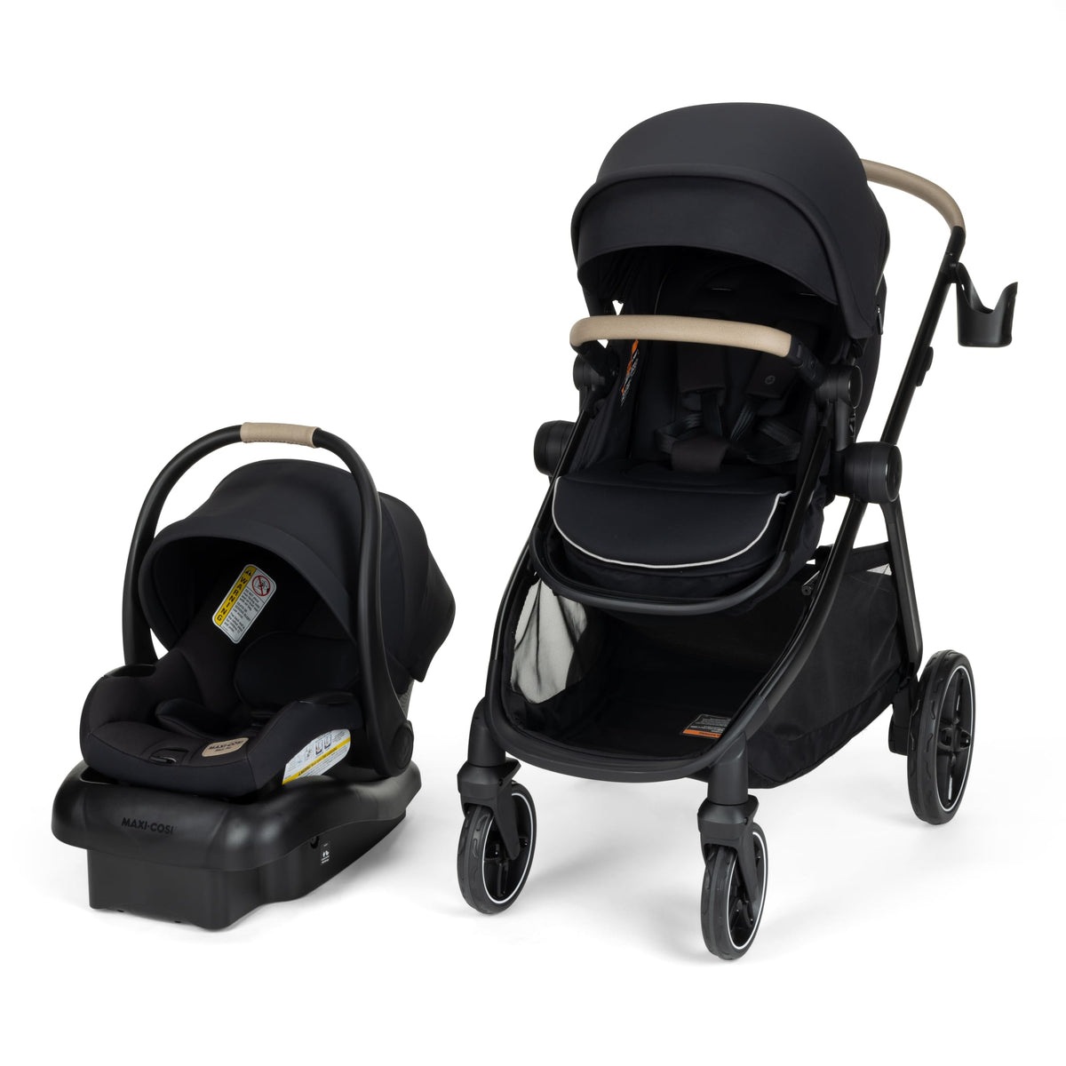 5-in-1 Travel System with Infant Car Seat and Stroller Combo R371444