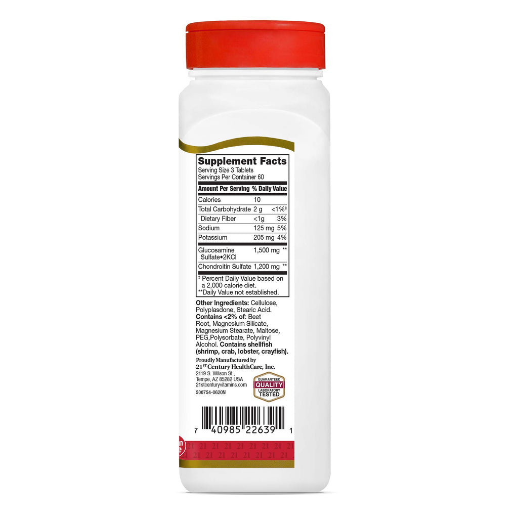Glucosamine Chondroitin 500/400mg 180ct W385
