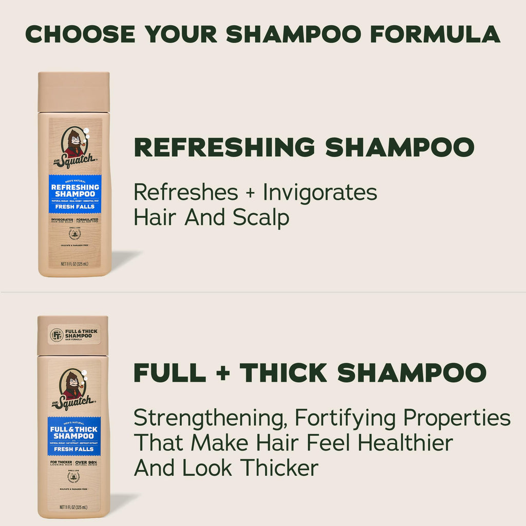 Natural Shampoo and Conditioner Set 11 fl oz 2-Pack N799