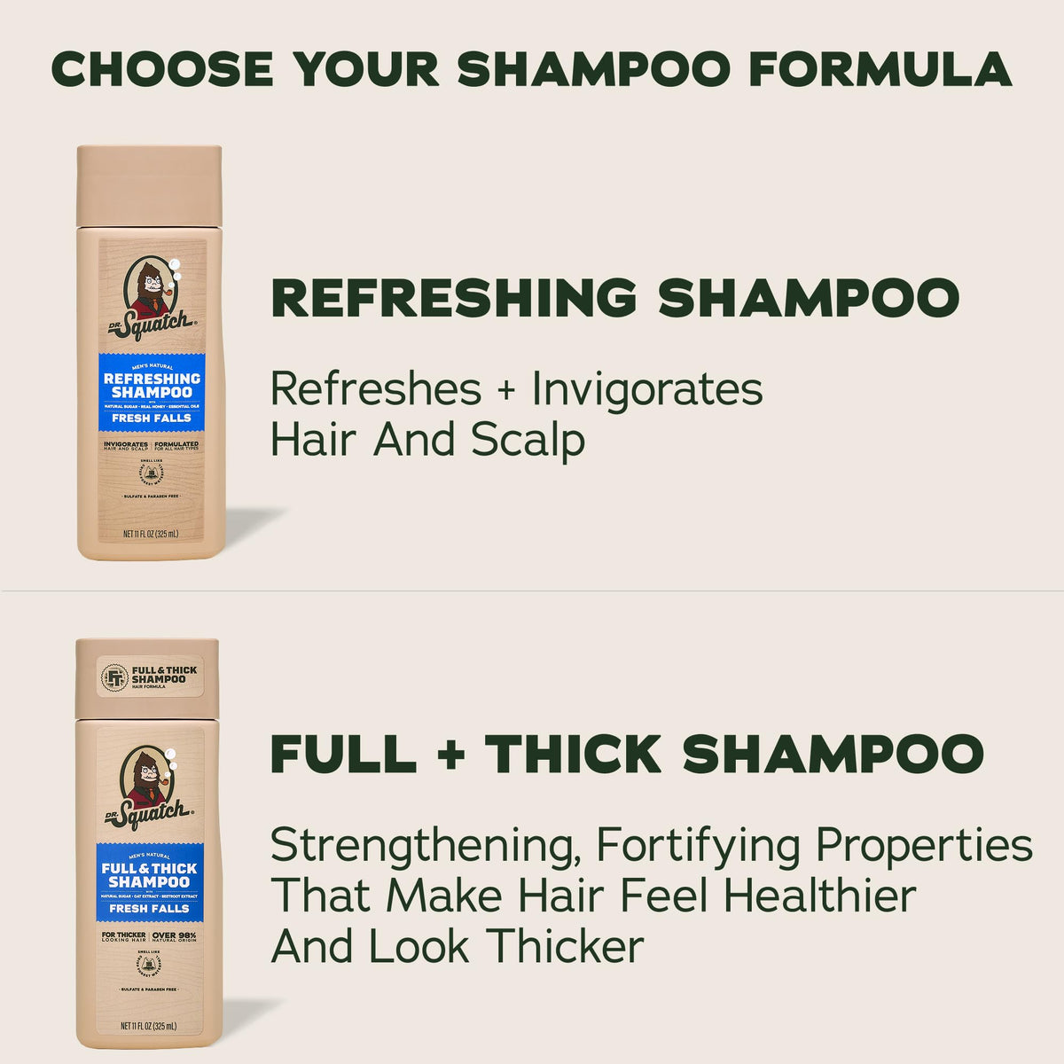 Natural Shampoo and Conditioner Set 11 fl oz 2-Pack N799