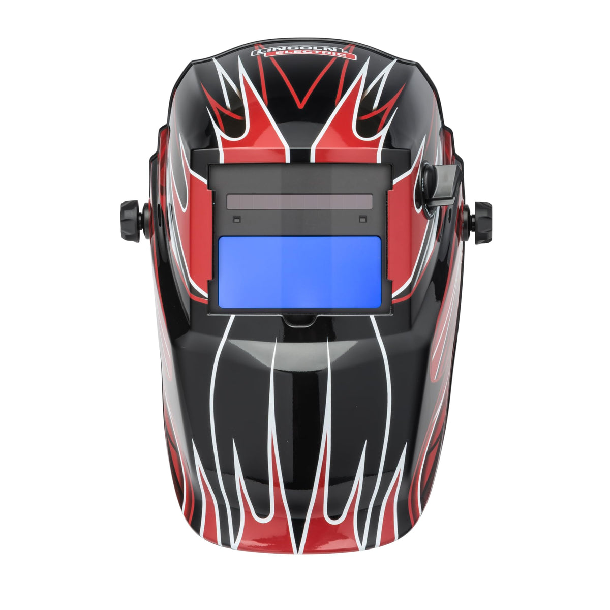 Red Welding Helmet I987