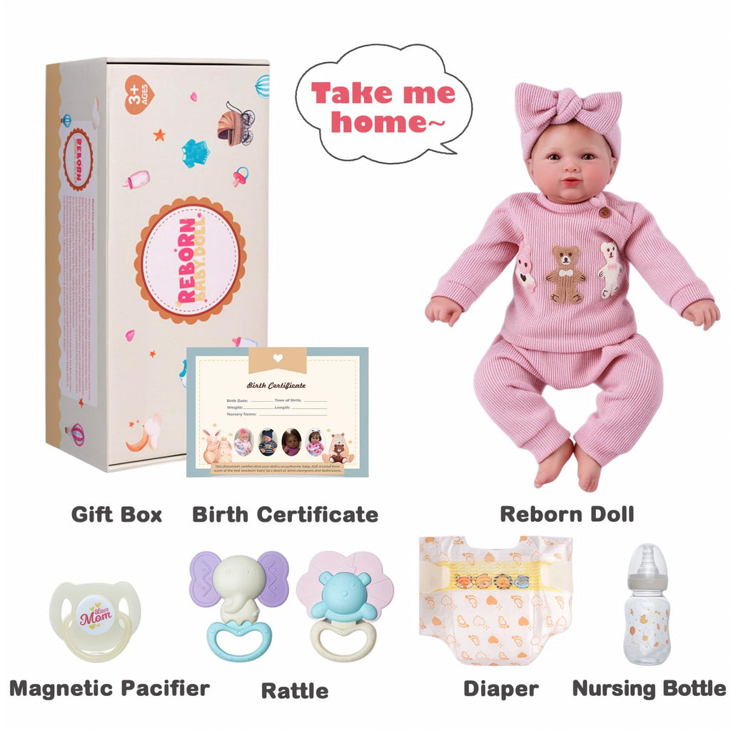 20 Inch Realistic Baby Dolls with Accessories X88831