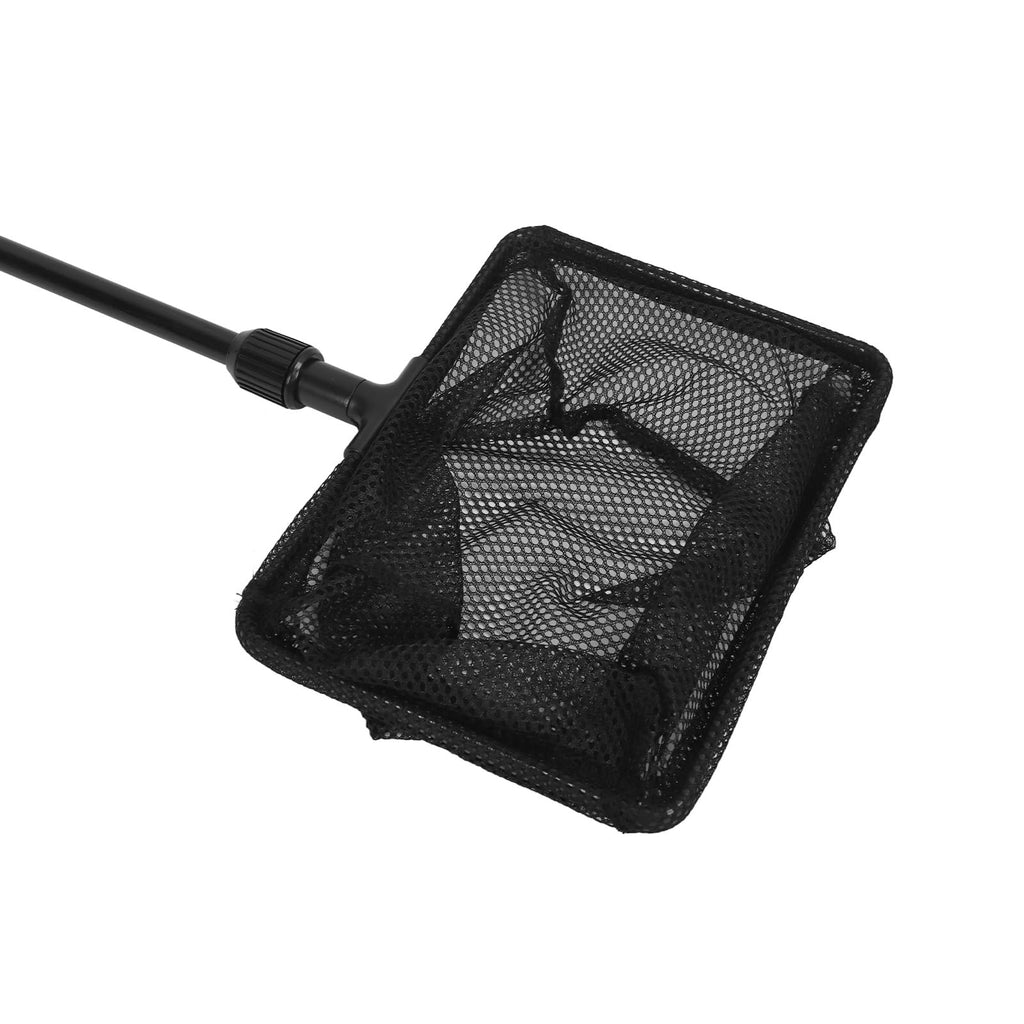 5 in 1 Aquarium Cleaning Kit with Scraper Gravel Rake Sponge Brush Fish Net K183057
