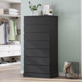 Black 8 Drawer Wood Dresser A78290