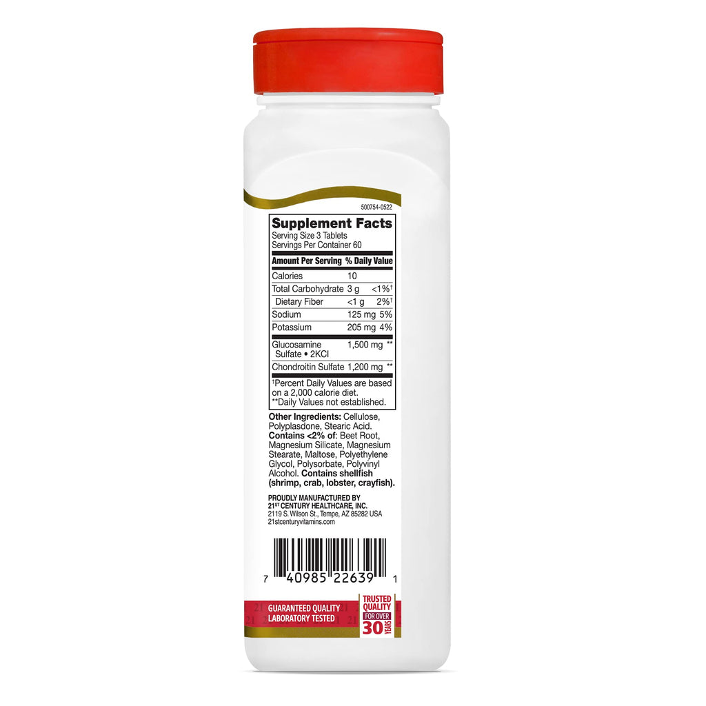 Glucosamine Chondroitin 500/400mg 180ct W385