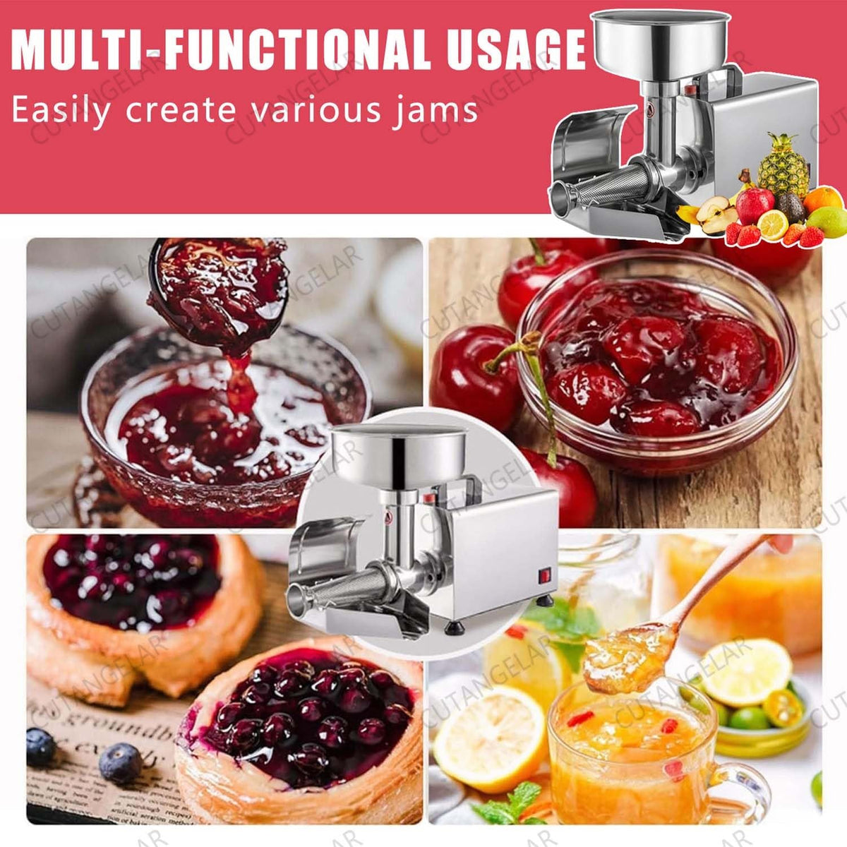 450W Food Grade Stainless Steel Ketchup Maker X906594