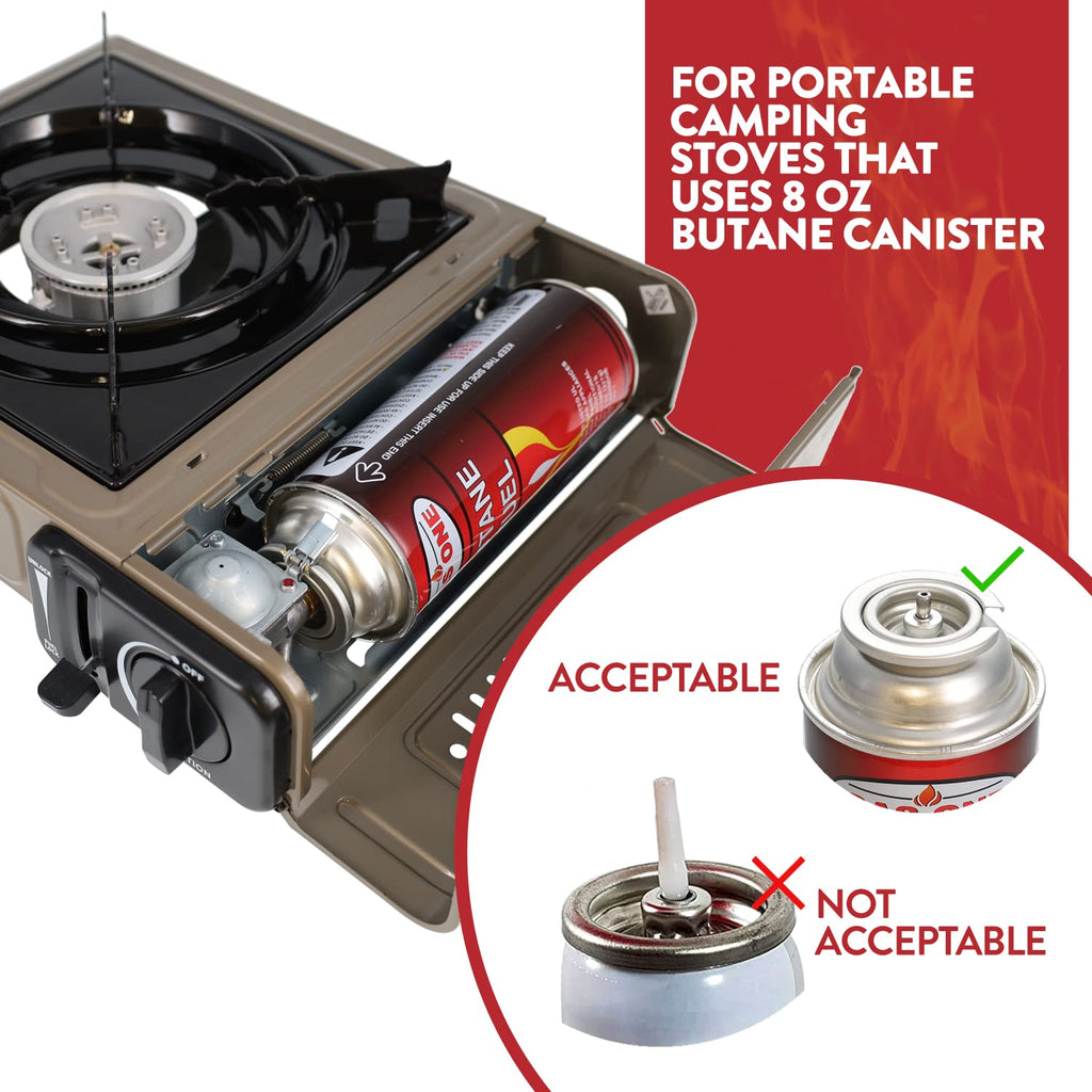 Butane Fuel Canister 4 Pack V3284