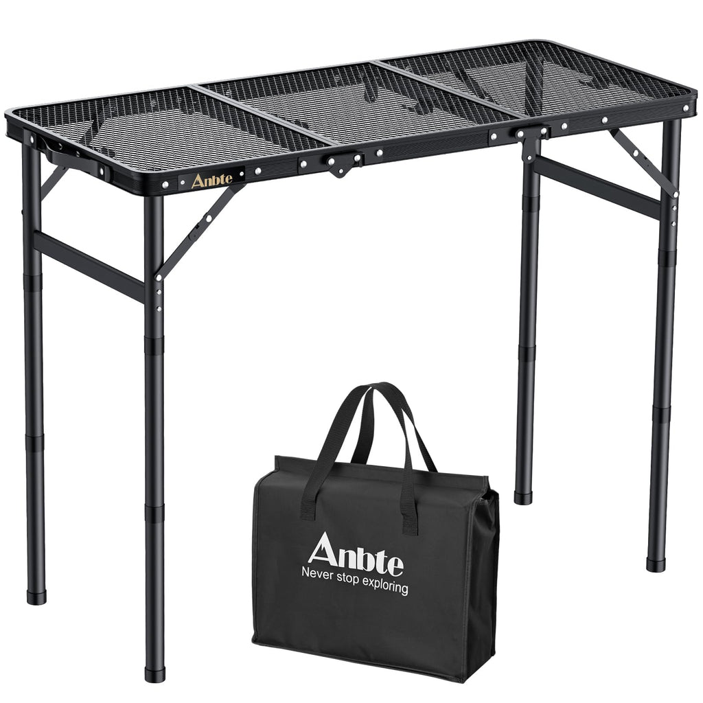 Folding Aluminum Camping Table 3 ft N169138