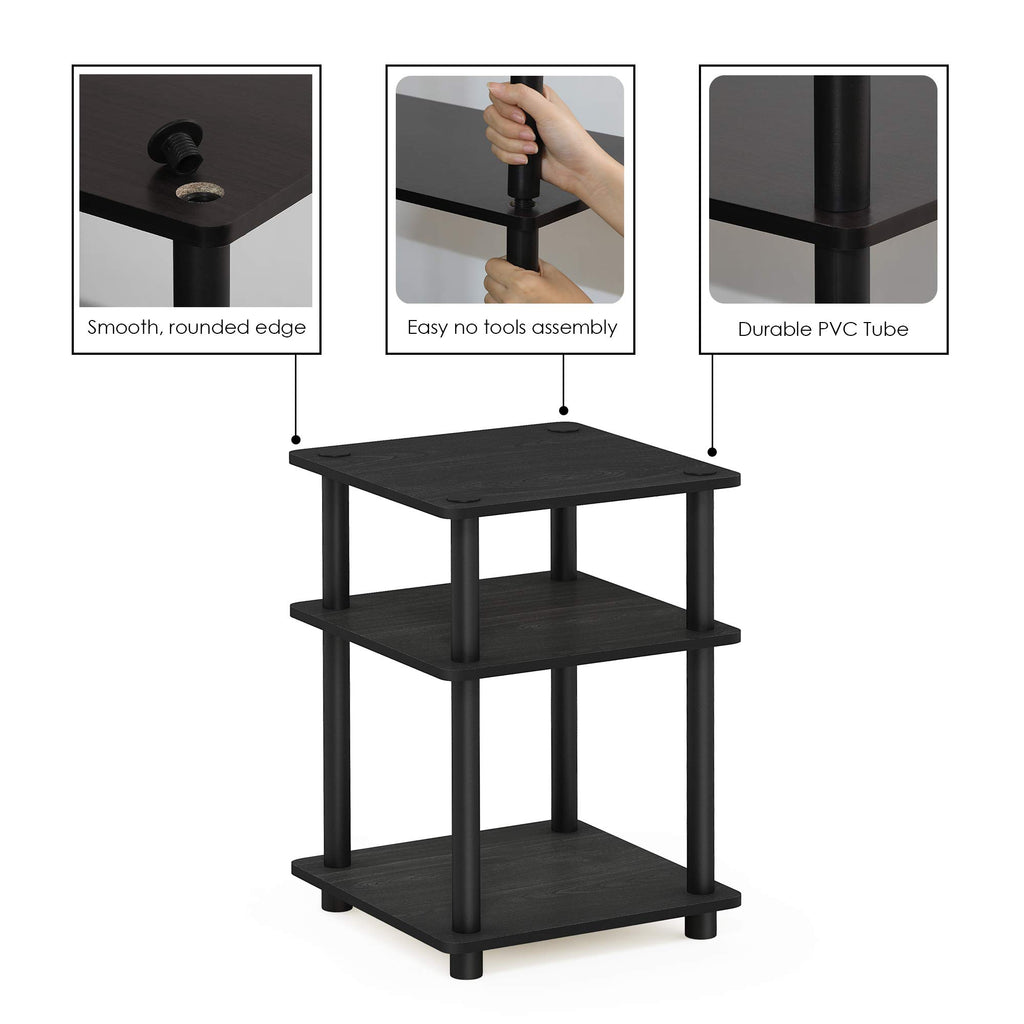 3-Tier Square Side Table B765530
