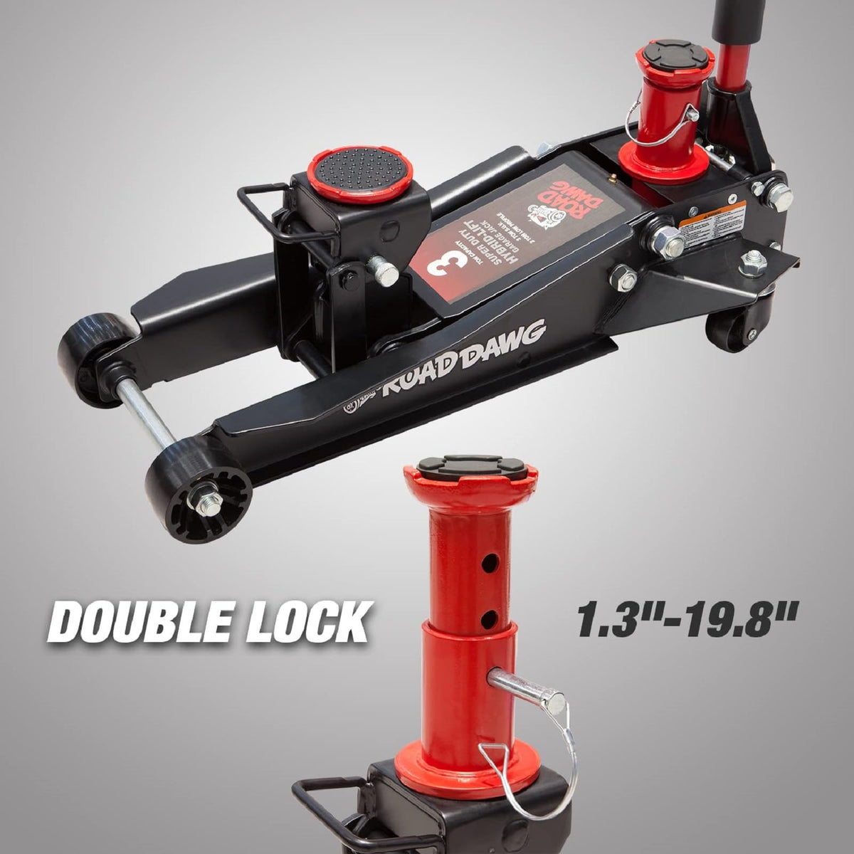 3 Ton Foldable Hydraulic Floor Jack X8174