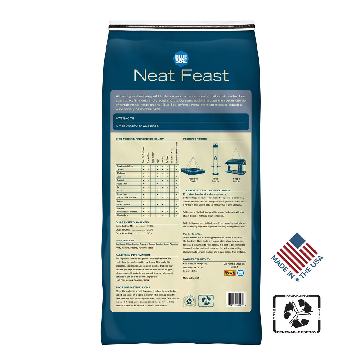 Wild Bird Seed 20 Pound Bag N40811