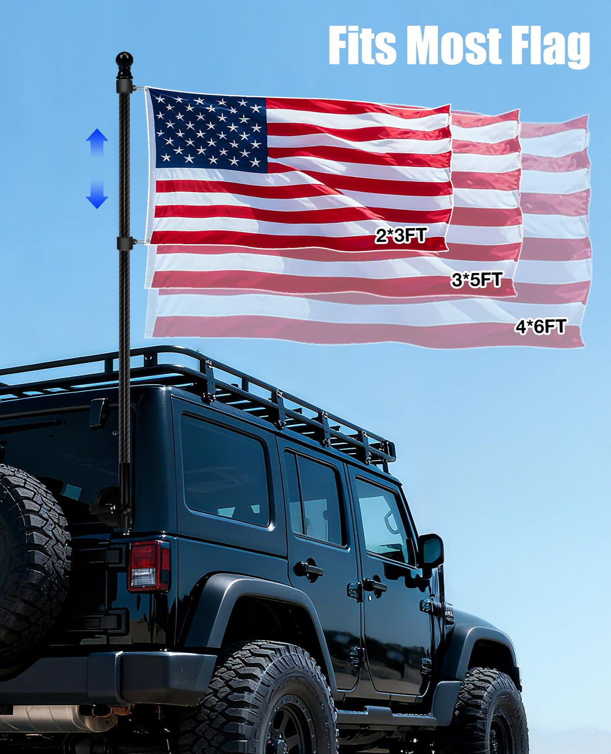 Carbon Fiber Flag Pole Z4621