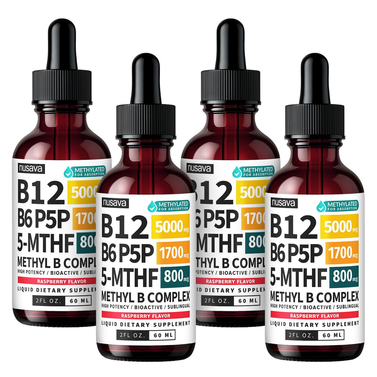 Methylated B Complex Liquid Drops Pack of 4 A633119