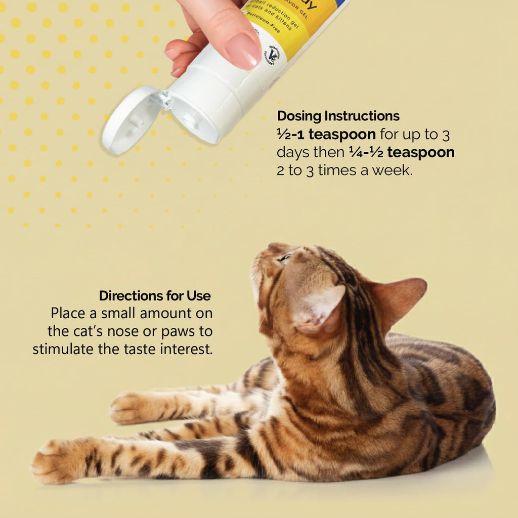 5 oz Petroleum Free Cat Hairball Gel J8317