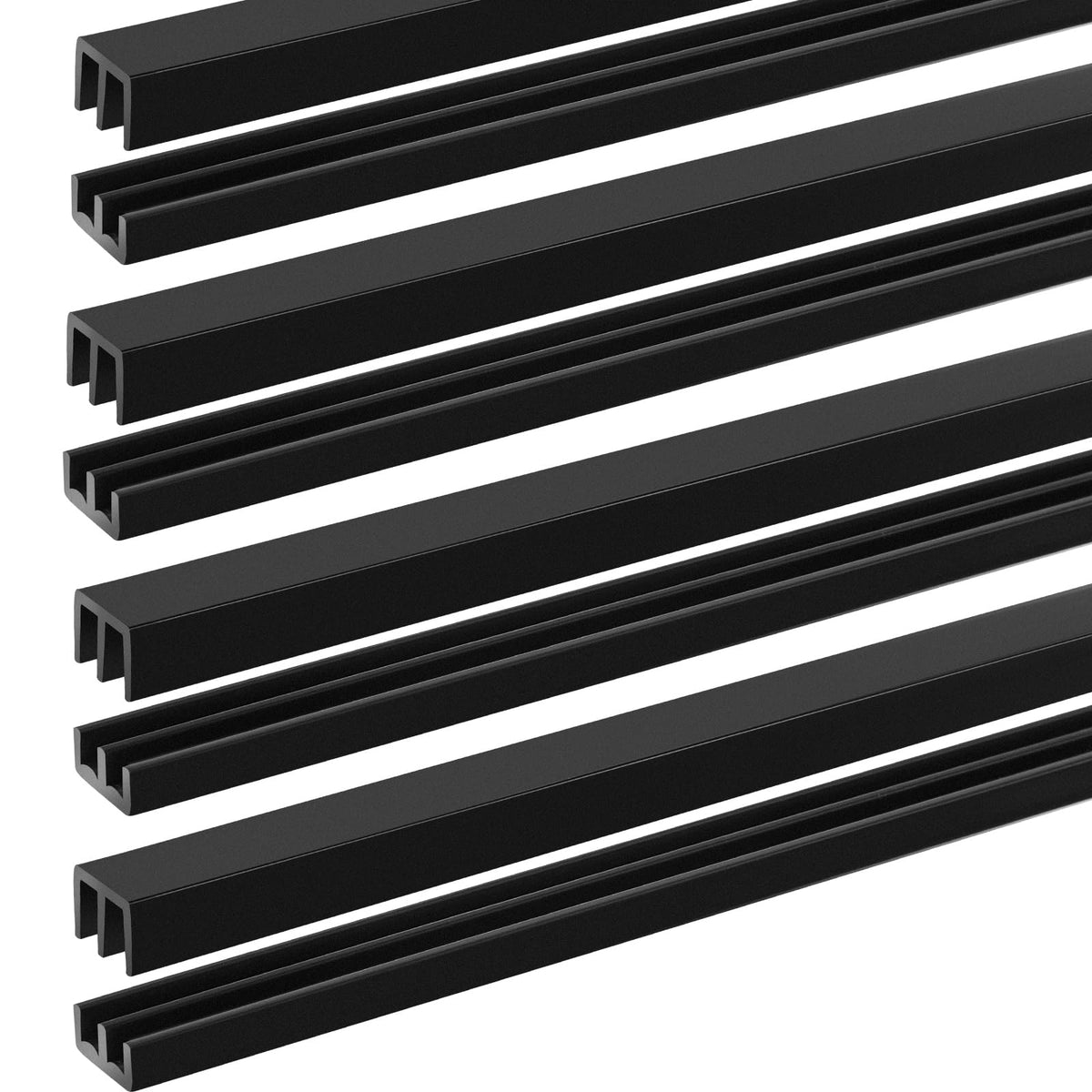 4 Sets 4ft 1/8" Sliding Door Track T614