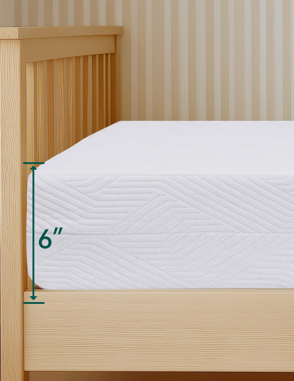 Ergonomic Memory Foam Crib Mattress E71841