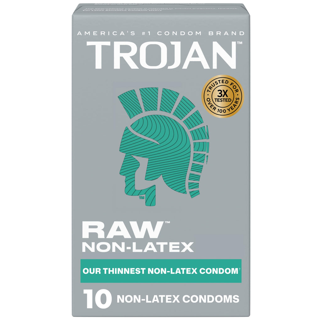 Non-Latex Lubricated Thin Condoms, 10 Count B192632