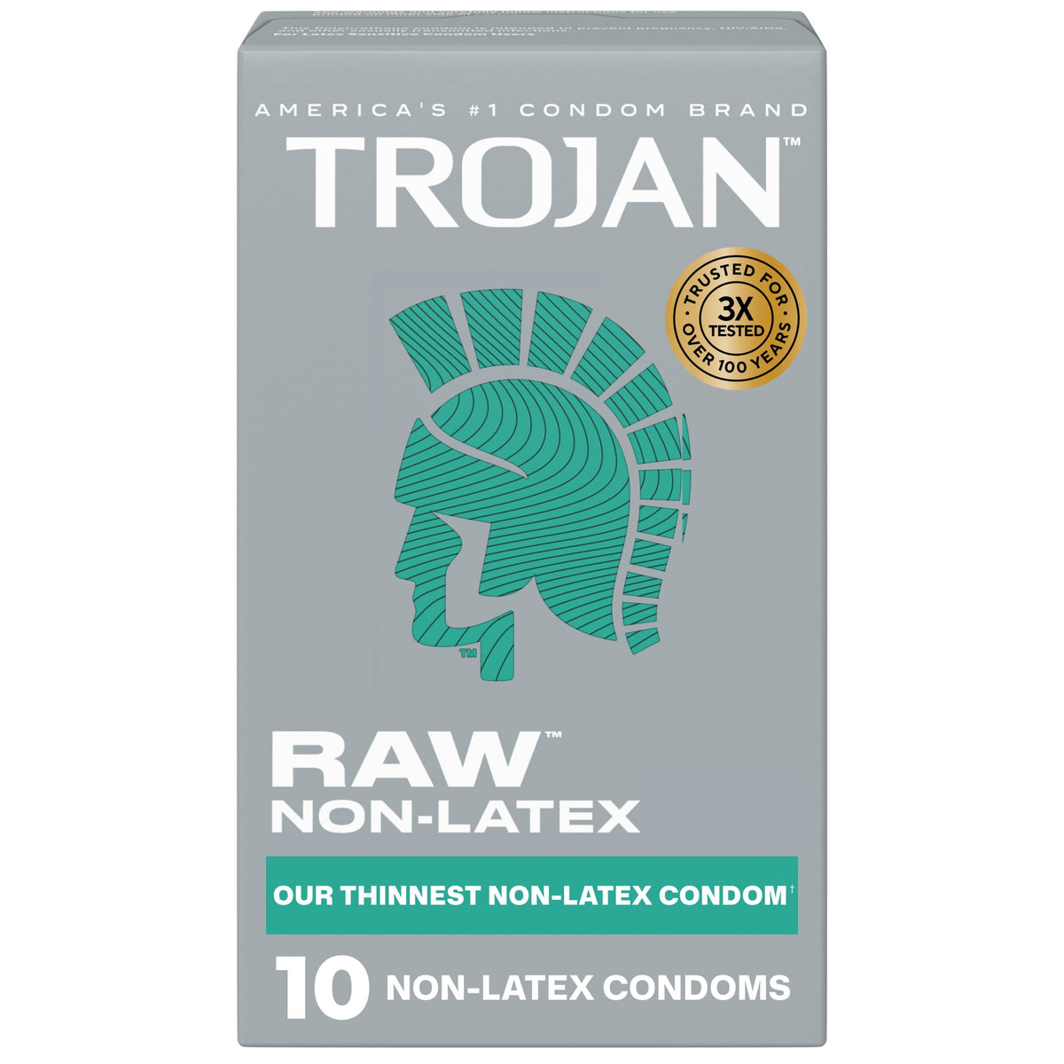 Non-Latex Lubricated Thin Condoms, 10 Count B192632
