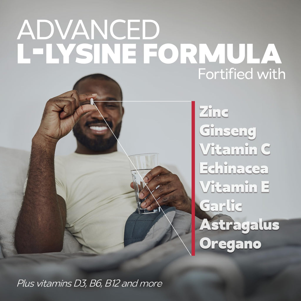 L Lysine Cold Sore Treatment 250mg 120 Capsules L5890