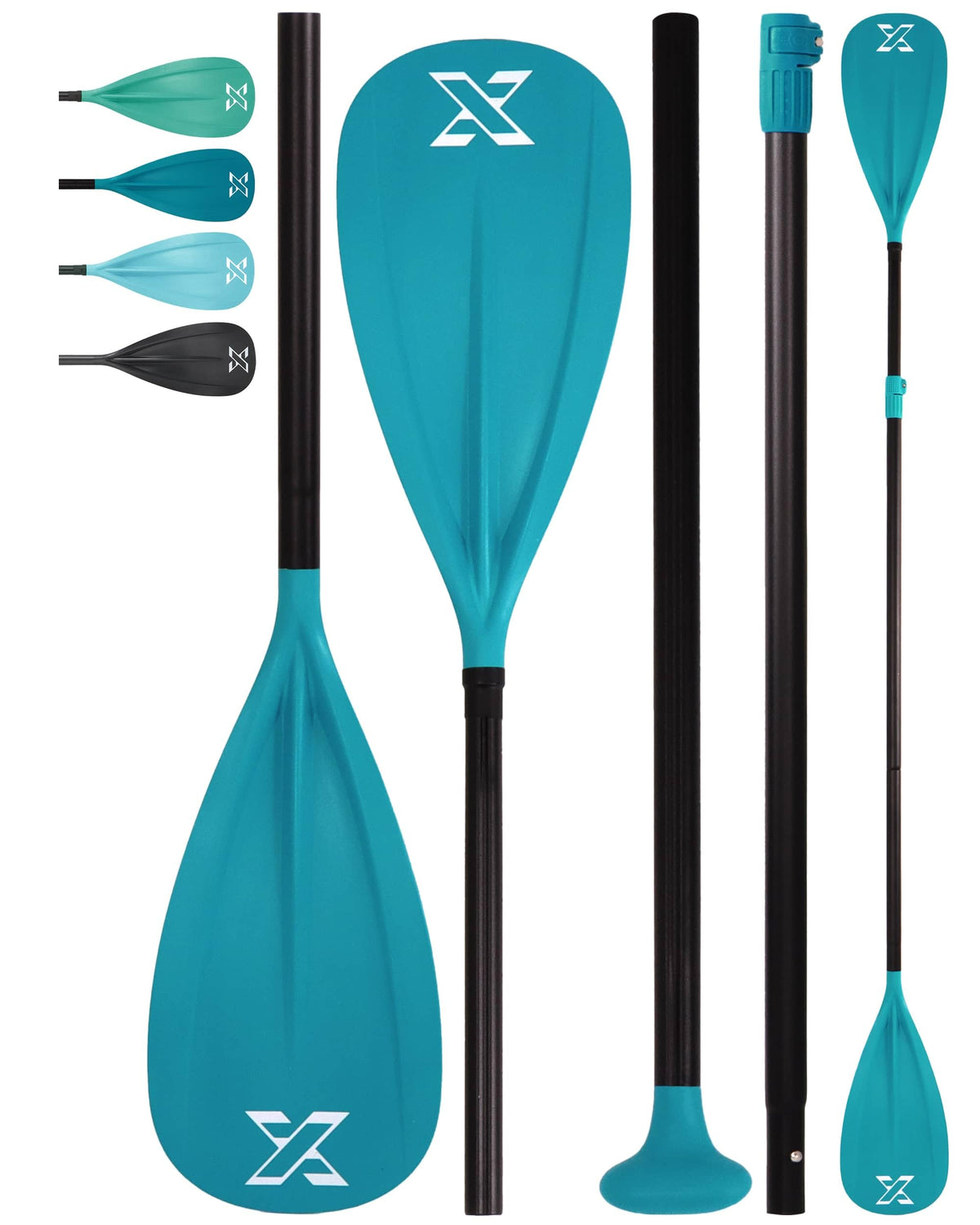 Adjustable SUP Paddle with Fiber Blade U365647