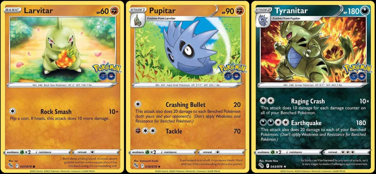 Pokemon Go Foil Evolution Card Lot A515