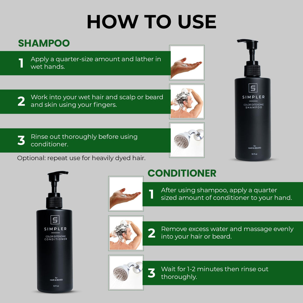 Hair Color Shampoo & Conditioner E7647