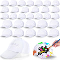 White Adjustable Baseball Hat Z1743