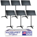 Music Stand for Sheet Music, Pack of 6, Adjustable Height I157