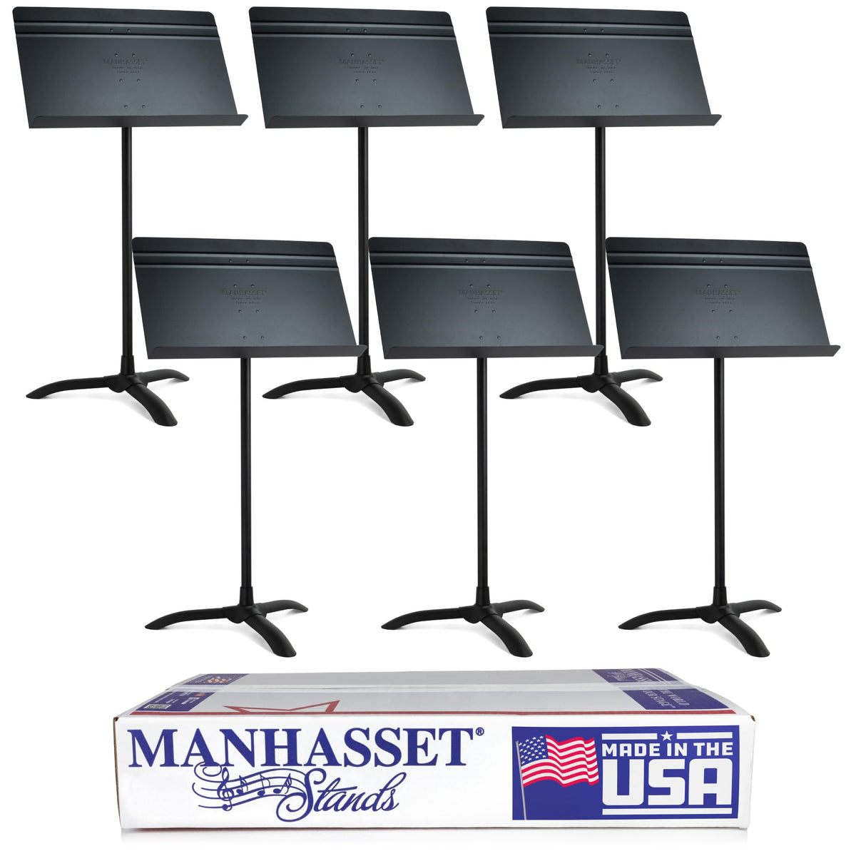 Music Stand for Sheet Music, Pack of 6, Adjustable Height I157